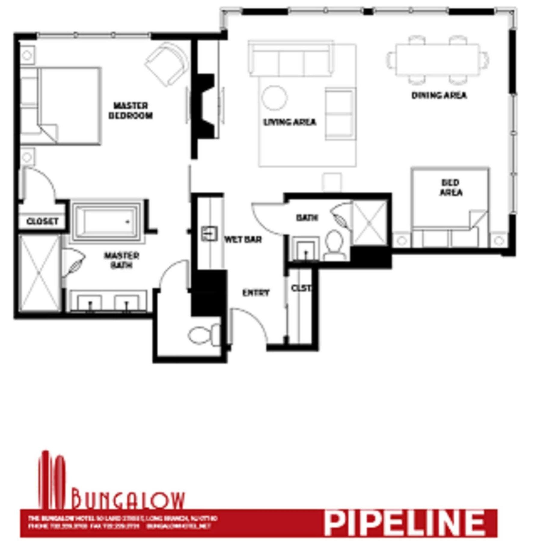 Bungalow Hotel Long Branch